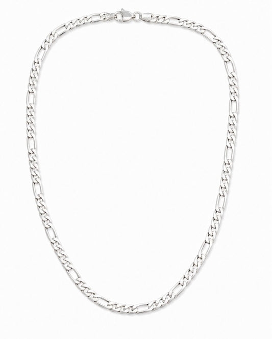 Classic Figaro Silver Chain for Men & Women